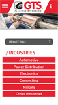 Mobile Screenshot of gts-flexible.com